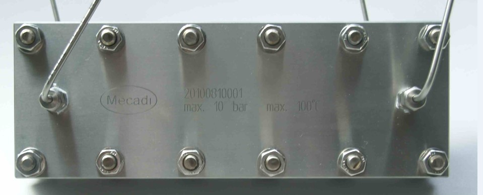 Membrane module for the characterization of flat membranes